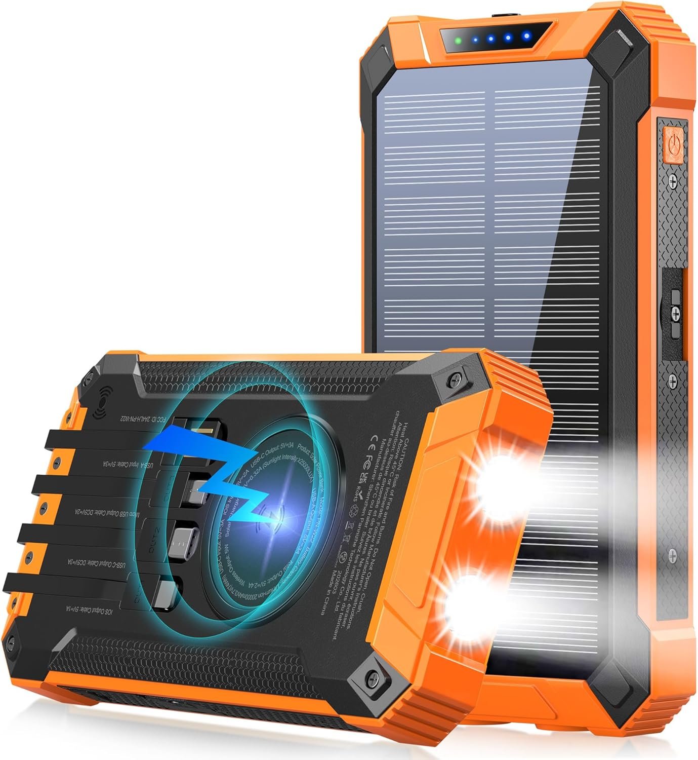 Solar Power Bank 36000mAh