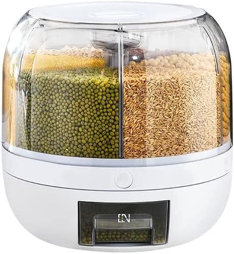 6 Compartment Whole Grain Storage Box