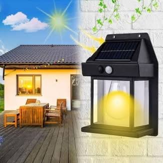 Solar Motion Sensor Wall Light