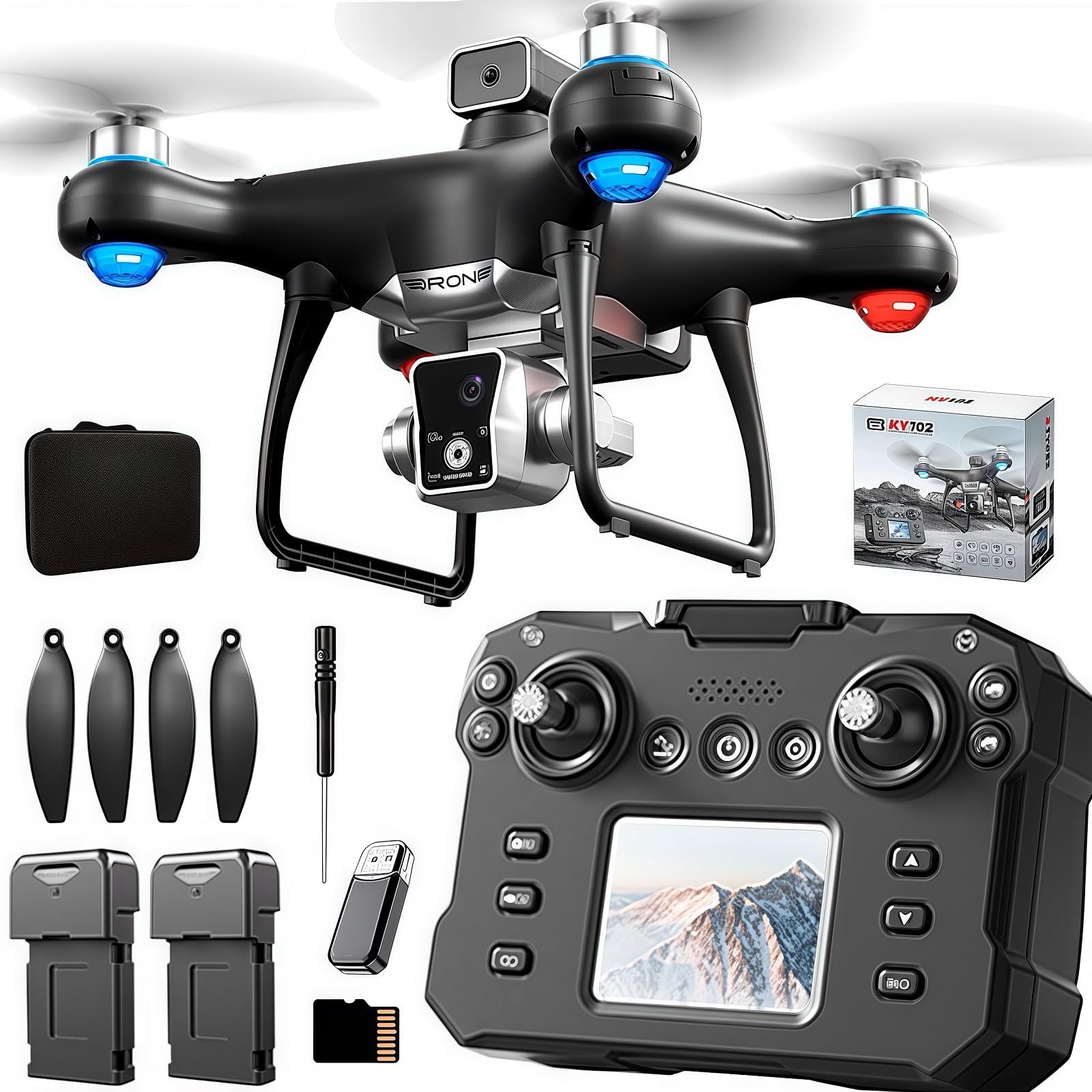 KY102 Drone with Screen Controller