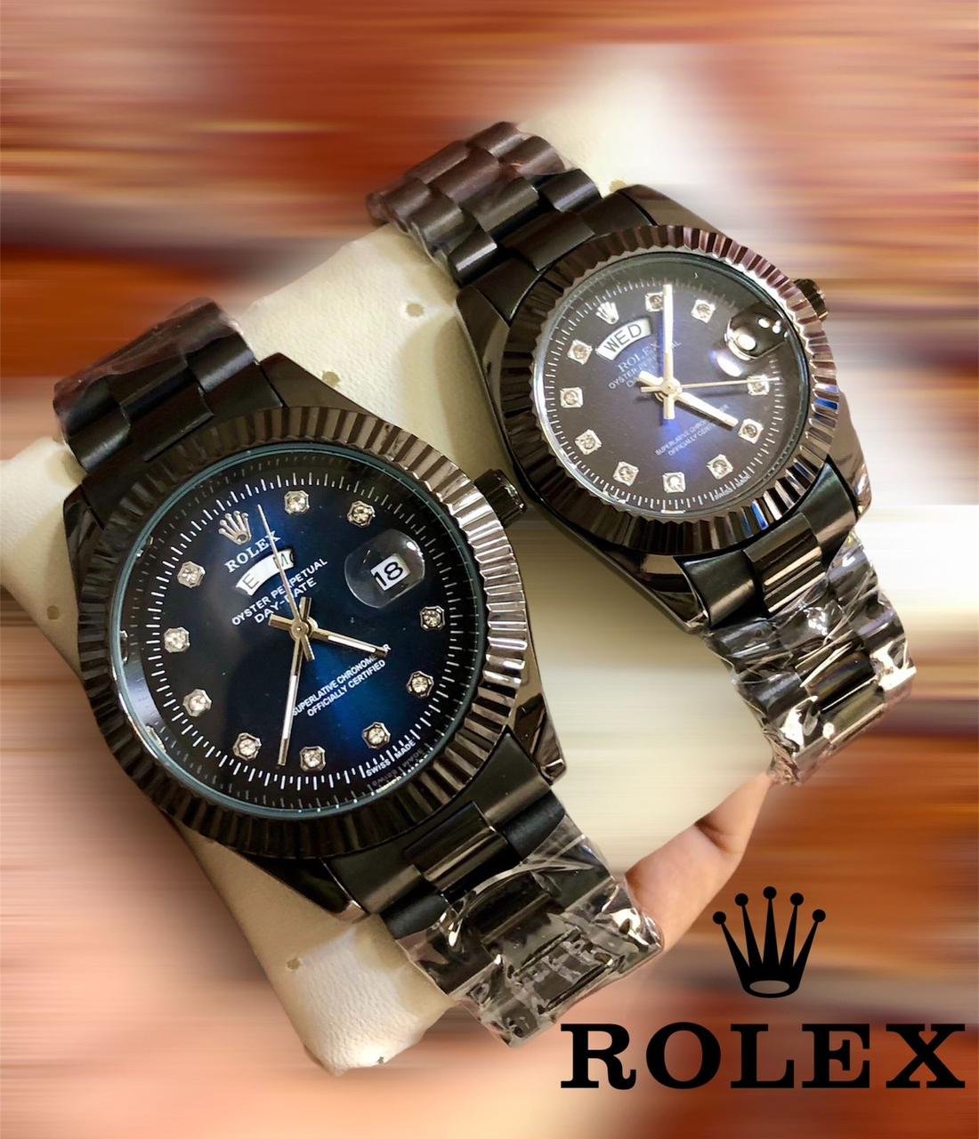Black wit Blue Dial