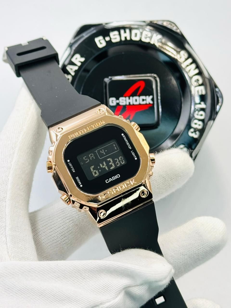 Gold with Black